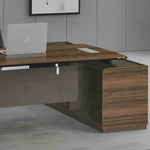 Load image into Gallery viewer, Modern Design 200 cm Executive Office Table - Brown-GCC Home Center
