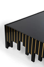 Load image into Gallery viewer, Modern Design Black Coffee Table - Black Gloss Finish
