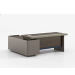 Load image into Gallery viewer, Modern Design Executive Office Table With Storage Cabinets, Office Desk - Brown-GCC Home Center