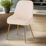 Load image into Gallery viewer, Modern Elegant Dining Table Set - Solid Wood Base with Premium Marble Top ( White )