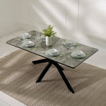 Load image into Gallery viewer, Modern Florence 6-Seater Dining Set - Grey
