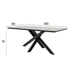 Load image into Gallery viewer, Modern Florence 6-Seater Dining Set - Grey
