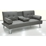 Load image into Gallery viewer, Modern Heavy Duty 3 Seater Leather Sofa bed With Arm Rest-GCC Home Center