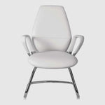 Load image into Gallery viewer, Modern High Back PU Leather Office Chair - White-GCC Home Center