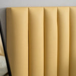 Load image into Gallery viewer, Modern King Size Bed with Mattress ā 180Ć200 cm - Solid Wood And PU