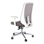 Load image into Gallery viewer, Modern Low Back Office Chair With Swivel Wheels, Adjustable Height And Arm Rest-GCC Home Center