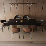 Load image into Gallery viewer, Modern Luxury 6 Seater Rock Slab Dining Table Set