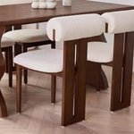 Load image into Gallery viewer, Modern Luxury Verona Wave 6 Seater Dining Set
