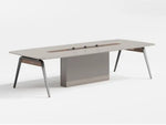Load image into Gallery viewer, Modern Office Meeting Table For Home Settings, Dining And work - White Oak-GCC Home Center