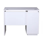 Load image into Gallery viewer, Modern Office Table With Drawers And Cupboard For Storage - Matt White-GCC Home Center