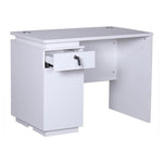 Load image into Gallery viewer, Modern Office Table With Drawers And Cupboard For Storage - Matt White-GCC Home Center