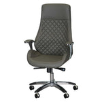 Load image into Gallery viewer, Modern PU Leather High Back Office Chair With Height Adjustable And PU Arm Rest-GCC Home Center