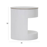 Load image into Gallery viewer, Modern Round Coffee Table Set β Champagne & White (2-Piece)