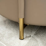 Load image into Gallery viewer, Modern Round Coffee Table Set β Champagne & White (2-Piece)