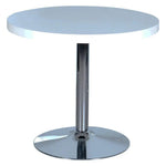 Load image into Gallery viewer, Modern Round Meeting Table, Coffee Table - Matt White-GCC Home Center
