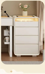 Load image into Gallery viewer, Modern Vanity Table Set with LED Mirror and Chair - Stylish Bedroom Dressing Table-GCC Home Center