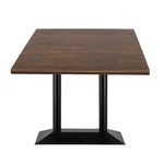 Load image into Gallery viewer, Modern Walnut Wood Dining Table for Elegant & Timeless Dining Spaces