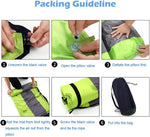 Load image into Gallery viewer, Moonmen Inflatable Camping Sleeping Pad, Self-Inflating Sleeping Mat with Pillow, No Pump Requied Compact Ultralight Waterproof Camping Air Mattress for Backpacking, Hiking, Tent (Camo)