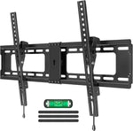 Load image into Gallery viewer, MOUNTUP TV Wall Mount, Tilting TV Mount Bracket for Most 37-82 Inch Flat Screen/Curved TV Low Profile Wall Mount Saving Space Max VESA 600x400mm Hold up to 99 lbs Fit 16" 18" 24" Stud MU0008