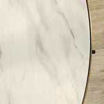Load image into Gallery viewer, Moura Coffee Table β Faux Marble & Bronze Brushed Stainless Steel