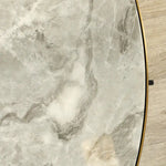 Load image into Gallery viewer, Moura Coffee Table β Faux Marble & Bronze Brushed Stainless Steel
