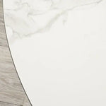 Load image into Gallery viewer, Natural Stone Coffee Table β Sintered Stone & Gold Chrome Finish