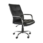 Load image into Gallery viewer, Office Chair, High Back PU Leather Ergonomic Computer Chair - Black-GCC Home Center