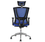Load image into Gallery viewer, Office Executive Office High Back Chair | Mesh Back Rest | Aluminum Base with PU Arm Rest-GCC Home Center