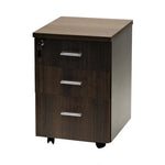 Load image into Gallery viewer, Office Table with Movable Drawers For Both Office And Home - Brown-GCC Home Center