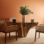 Load image into Gallery viewer, Organic Luxury Natural Teak Wood Tree Root Dining Table
