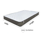 Load image into Gallery viewer, Orthopedic Super King Size Memory Foam Mattress - Hypoallergenic, Medium Firm, Pressure Relief, and Breathable Comfort-GCC Home Center
