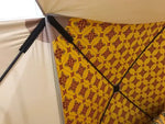 Load image into Gallery viewer, Outdoor Canvas Cotton Pop up Quick-Set Instant Pop up Cabin Gazebo Screen Tent House Windbreaker with Tarp