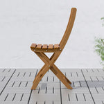 Load image into Gallery viewer, Outdoor Foldable Chair, Dark Brown