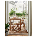 Load image into Gallery viewer, Outdoor Foldable Chair, Light Brown Stained