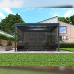Load image into Gallery viewer, Outdoor Pergola & Screen with LED Light (300Γ400 cm)