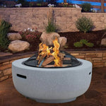 Load image into Gallery viewer, Outdoor Round Firepit (Charcoal & Wood Burning) with BBQ Grill & Spark Screen