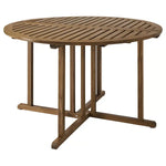 Load image into Gallery viewer, Outdoor Table, Light Brown Stained (130 cm)