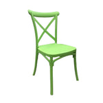 Load image into Gallery viewer, Jilphar Furniture Polypropylene Cross Back Dining Chair JP1310-GCC Home Center