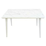 Load image into Gallery viewer, Premium 4-Seater Dining Table in White for Elegant & Comfortable Dining