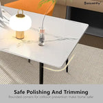 Load image into Gallery viewer, Premium 4-Seater Dining Table in White for Elegant & Comfortable Dining