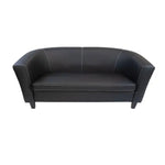 Load image into Gallery viewer, PU Leather And Modern Style 2-Seater Customizable Sofa