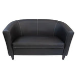 Load image into Gallery viewer, PU Leather And Modern Style 2-Seater Customizable Sofa