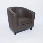 Load image into Gallery viewer, PU Leather Customizable U-Shape Single Seater Sofa