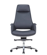 Load image into Gallery viewer, PU Leather Executive High-Back Office Chair – Elegant Comfort for Professionals
