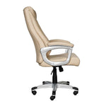 Load image into Gallery viewer, PU leather High Back Office Chair With Height Adjustable and Swivel Wheels-GCC Home Center