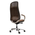 Load image into Gallery viewer, PU leather High Back Office Chair With Height Adjustable, Swivel Wheels and Lumbar Support-GCC Home Center