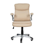 Load image into Gallery viewer, PU Leather Low Back Office Chair With Height Adjustable And Arm Rest-GCC Home Center