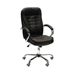 Load image into Gallery viewer, PU Leather Low Back Office Chair With Height Adjustable-GCC Home Center