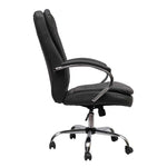Load image into Gallery viewer, PU Leather Low Back Office Chair With Height Adjustable-GCC Home Center
