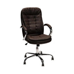 Load image into Gallery viewer, PU Leather Low Back Office Chair With Height Adjustable-GCC Home Center